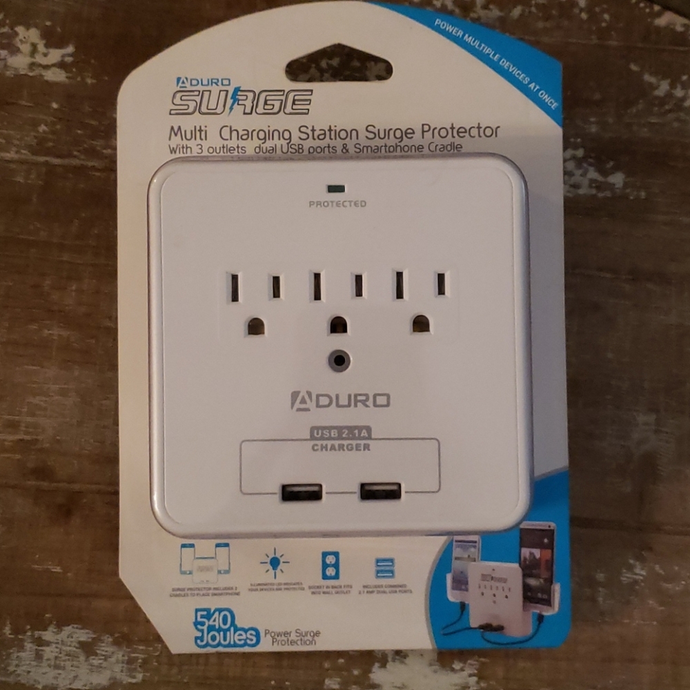 Multi Charging Station Surge Protector.